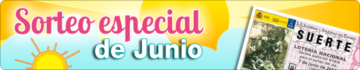 Sorteo Especial Junio Loteria Nacional