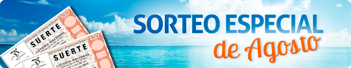 Sorteo Especial de Agosto