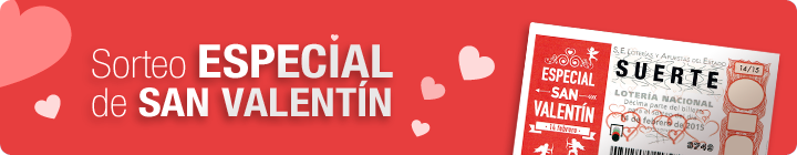 Sorteo San Valentín